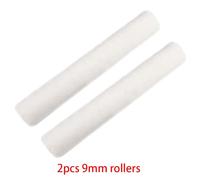 Brosse À Tambour En Fibre Ultra Fine De 16 Pouces,Pince Corrosive De Fusion À Chaud,Peinture Lax,Outil De Brocumbria Mural - Type 2pcs White Rollers