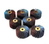 Brosse à tambour métallique de 118 x 60 mm en tissu émeri pour finition de surface sur sculpture de racines, meubles modernes vintage et applications artisanales en résine (grain 240)