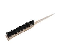 Brosse à Taquiner en Queue de Rat, Poignée à Paillettes, en Nylon Souple, pour Peigner le Dos, Brosse à Cheveux pour Peigner le Dos (Or)