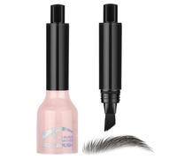 Brosse à teinter les sourcils, teinte pour sourcils | Brosse à sourcils teintée - Teinture pour sourcils anti-taches, stylo à sourcils longue durée, brosse à sourcils coudée