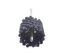 Brosse à tête sphérique en carbure de silicium, Brosse d'affûtage cylindrique en carbure de silicium, grain 60-320, moteur multitaille, ébavurage, polissage(120 Dia30mm)