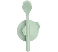 Brosse à Vaisselle - BRABANTIA - Sinkside - Support à Ventouse - Poignée Ergonomique - Grattoir Intégré
