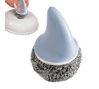 Brosse à Vaisselle - Brosse en Forme De Requin pour Ustensiles De Cuisine - À Boule De Fil Casserole - Poêle Vaisselle Lave-Vaisselle Ménager Commercial Barbecue Grillade
