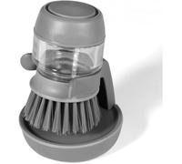 Brosse à vaisselle - Non spécifié - Non spécifié - Gris - TPR - Distributeur de savon intégré