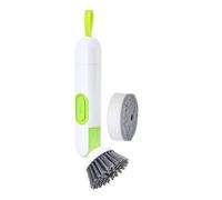 Brosse à vaisselle pour distributeur de savon, brosse de distribution de savon portable amovible | Outil de nettoyage multifonction à long manche pour la cuisine en plein air, la vaisselle, les