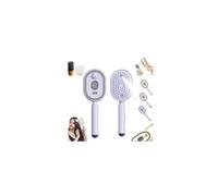 Brosse à vapeur électrique, peigne de massage à coussin d'air 2026, brosse à vapeur démêlante pour cheveux naturels, brosses à cheveux 2 en 1 avec pulvérisation d'eau pour réduire les frisottis