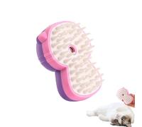 Brosse à vapeur | Peigne de soin doux | Brosse de nettoyage vapeur pour chiens - Pour petits, moyens et grands, chatons, chiots, maison, intérieurs, dortoirs et appartements
