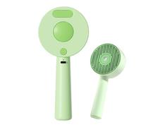 Brosse à vapeur pour animaux de compagnie | Brosse à vapeur autonettoyante pour toilettage pour animaux | Peigne d'épilation antistatique pour animaux à poils longs et courts | Brosse nettoyante à vap