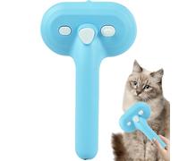 Brosse à vapeur pour animaux de compagnie, brosse pour chien pour préparation | Chat méprisant de chat | Appuyez sur la brosse de Swicker de type chien, pelage d'épilation d'animaux de compagnie pour