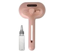 Brosse à vapeur pour animaux de compagnie - peigne auto-nettoyage, outil de toilettage ergonomique | Grand dissolvant de cheveux en réservoir, paquebot de brume doux avec une fonction de deshedding po
