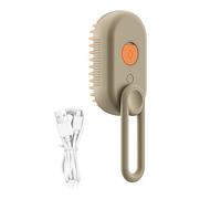 Brosse à vapeur pour animaux de compagnie - Peigne pour chats multifonctionnel, outil de préparation pour chiens | Brosse à épilation activée à la vapeur Brosse avec fonction spray de massage