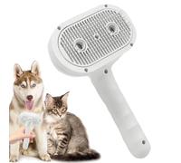 Brosse à vapeur pour chat avec brume, rechargeable par USB, anti-statique, brosse de toilettage pour chien, chiot, petits animaux, lapin