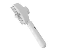 Brosse à vapeur pour chat | Brosse à vapeur pour chat pour la perte de poils | Rechargeable par USB pour réservoir de liquide rechargeable par USB pour chiens de taille moyenne, petite et grande