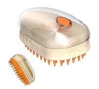 Brosse à vapeur pour chat - Outil de toilettage électrique pour épilation, pulvérisation d'eau pour chats et chiens, pour le bain des poils longs et courts des chiens, chiots, chatons, massages