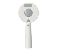 Brosse à vapeur pour chat, peigne de toilettage vapeur, démêlant pour nettoyage à la vapeur, épilateur doux, brosse anti-nœuds, coque en ABS robuste et poils en acier inoxydable, 19 x 8,5 x 3 cm