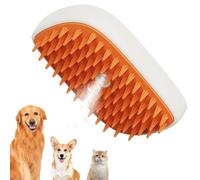 Brosse à vapeur pour chats pour effusion, Brosse à vapeur pour animaux de compagnie - Brosse à vapeur pour chien 3 en 1 rechargeable par USB - Brosse à vapeur pour chien, peigne pour épilation