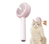 Brosse à vapeur pour chien, spray pour animaux domestiques, peigne d'épilation, brosse antistatique pour chat avec vapeur emballée par vous-même, fournitures de soins électriques pour l'intérieur en