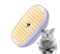 Brosse à vapeur pour chiens | Peigne pulvérisateur d'épilation d'animaux de compagnie, brosse de nettoyage pour chien | Pour intérieur et extérieur, maison, petit, moyen et grand chaton chiot