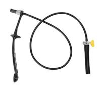 Brosse à vapeur pour machine à café, tuyau en silicone de 31,5 pouces, outil de nettoyage de baguette à vapeur expresso, brosse de nettoyage de machine à café avec tête de