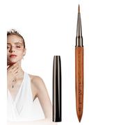 Brosse à vernis à ongles, brosse à ongles | Pinceaux de peinture pour la conception des,Brosse à en bois de santal pour détails fins, dessin fin, lignes longues, conception d'ongles, bri