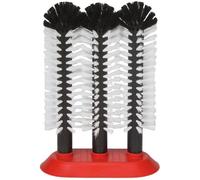 Brosse à Verres avec Ventouse 3 x 25 cm Robuste Stable