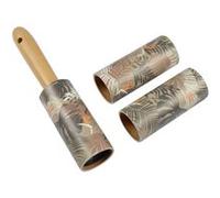 Brosse à Vêtements 20 Feuilles "Adhésive" Naturel Marron G