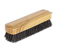 Brosse à vêtements, corps en bois vernis marron
