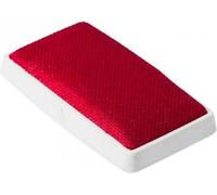 Brosse à vêtements D&L - Petite brosse textile rouge