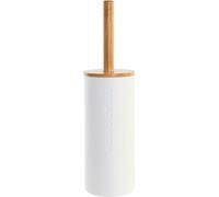 Brosse à WC DKD Home Decor 9 x 9 x 35,5 cm naturel blanc polypropylène