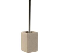 Brosse à WC Home ESPRIT Crème Résine argentée Polyéthylène 9,5 X 9,5 X 36,5 CM