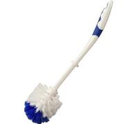 Brosse à WC Professionnelle - Blanc/Bleu - Avec anneau de suspension en polypropylène