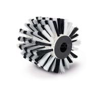 Scheppach Brosse en fibre plastique pour surfaceuse MRS1300 Brosse de rechange | Largeur 100mm - Ø120mm | Pour surface en bois, pierre, métal, ainsi que carrelage & joint | Brossage gazon artificiel