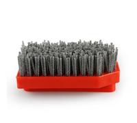Brosse abrasive pour marbre granit polissage carbure de silicium 36-800# rouge 135 x 68 x 60 mm pour pierre, béton, quartz finition antique