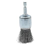 Brosse abrasive pour perceuse crayon à fils ondulés 25mm Norton