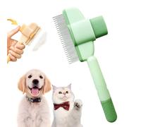 Brosse Activ Pet - Brosse Attrape'poils, Anti Poils Pour Chats Brosse Pour Chien, élimine Jusqu’à 95% Des Poils Morts, Toilettage Doux Et Efficace Pour Tous Types De Pelage (Vert)