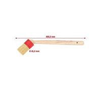 KS Tools Pinceau à angle rond pour pâte de montage de pneus 100.4020 Ø 45 mm