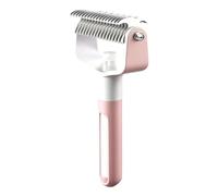 Brosse anti-chute canine Poignée Confortable Double Face Antistatique | Brosse de toilettage double face Pour Chiot Petit Moyen Grand Pelage Long Court Démêlage Enlèvement Massage