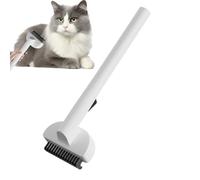 Brosse Anti-Peluche Pour Chat | Brosse Anti Perte De Poils Chien Et Chat | Peigne Soins Pelage Enlever Poils Mort Nettoyage Intérieur Bain Puces