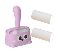 Brosse anti-peluches réutilisable pour enlever les poils de chien et de chat, meubles, tapis, vêtements, literie, canapés, rouleau multi-surfaces pour l'épilation sur canapés et
