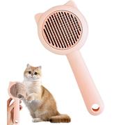 Brosse Anti-Perte De Poils Pour Chat | Outil Toilettage Chien Brosse Chat | Accessoire de Soin Démêlant Massant pour Sous-Poil lors du Bain pour Jeunes Animaux