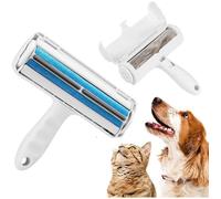 Brosse Anti Poils Chat Chien, Brosse Ramasse Enlève, Magique Réutilisable, Rouleau à Poils d'animaux, Épilateur