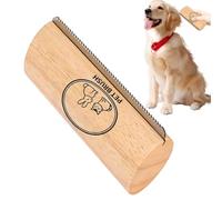 Brosse Anti-pour Chat | Peigne démêlant à sous-poil à poignée antidérapante - Brosse pour Chien en Bois | pour Chiot Poils Longs Courts Perdus Outillage Toilettage Accessoire Animal domestique Fabriqu