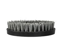 Brosse Antique ronde de 8 pouces 200m, brosse en carbure de silicium for granit, brosse de nettoyage du marbre for sol, brosse Abrasive for béton(16_1PC_8 INCH)