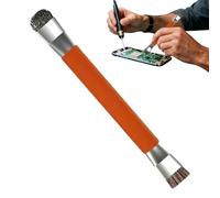 Brosse Antistatique Double Tête - Outil De Nettoyage Pour Réparation Carte Mère | Pinceau À Poils Rigides Élimination Poussière | Nettoyeur De Précision Pour Claviers, Ordinateur, Portables Et Composa