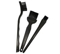 Brosse Antistatique Lot pour Clavier, Noire, Nettoyage Électronique | Plastique Noir, Accès aux Zones Étroites, Usage Maison et Bureau, pour Moniteurs et Machines