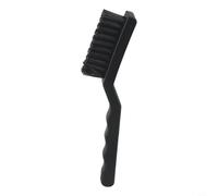 Brosse antistatique pour nettoyage de circuits imprimés, outil à main pour enlever la poussière électronique avec fibre synthétique, manche en plastique noir (taille M)