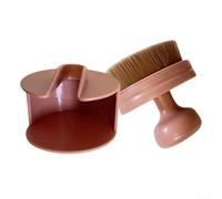 Brosse applicateur de brillance de pneu de voiture avec support, poils en microfibre pour détails automobiles, poignée antidérapante, compatible avec les pneus, jantes, garnitures, compartiment moteur