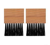 Brosse Arbitre Baseball 2pcs Nettoyage Base | Conçu pour softball et baseball, élimine saleté tenace, poils fermes, usage fréquent, terrain extérieur