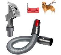 Brosse Aspirateur Chien pour Dyson, avec Extension Tuyau et Verrou de Gâchette, pour DysonV6,V7,V8,V10,V11,V15