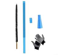 Brosse Aspirateur Conduit Sèche-Linge Double Tête Nylon | Longue portée flexible, atteint fond conduit, élimine lint accumulé, améliore efficacité séchage